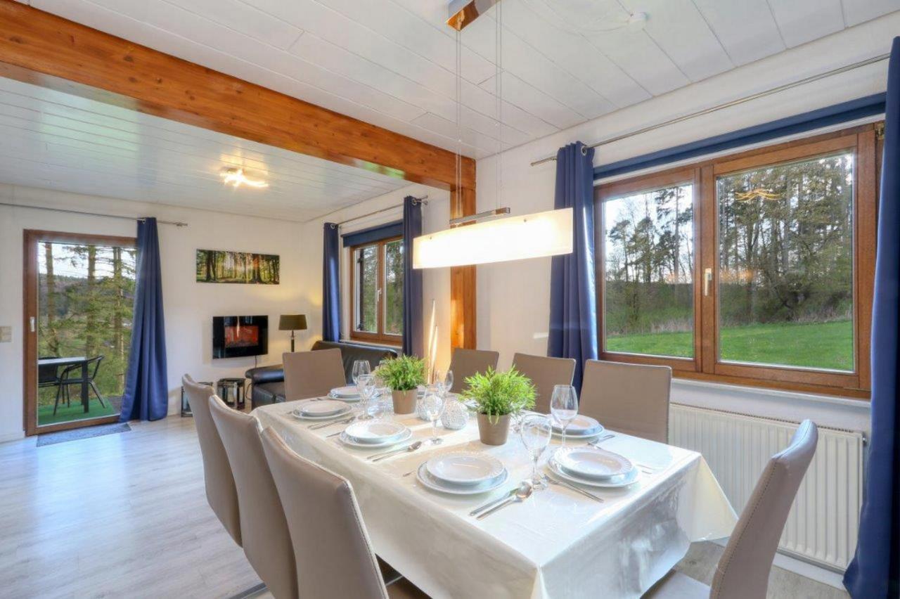 Seepark Kirchheim Ferienhaus Bei Zeta Mit Sauna Extérieur photo