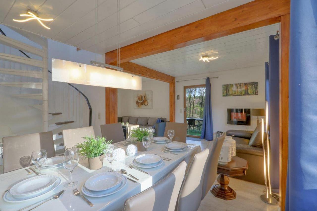 Seepark Kirchheim Ferienhaus Bei Zeta Mit Sauna Extérieur photo