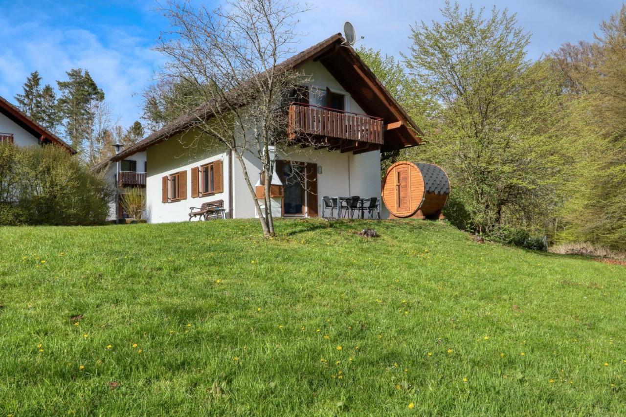 Seepark Kirchheim Ferienhaus Bei Zeta Mit Sauna Extérieur photo